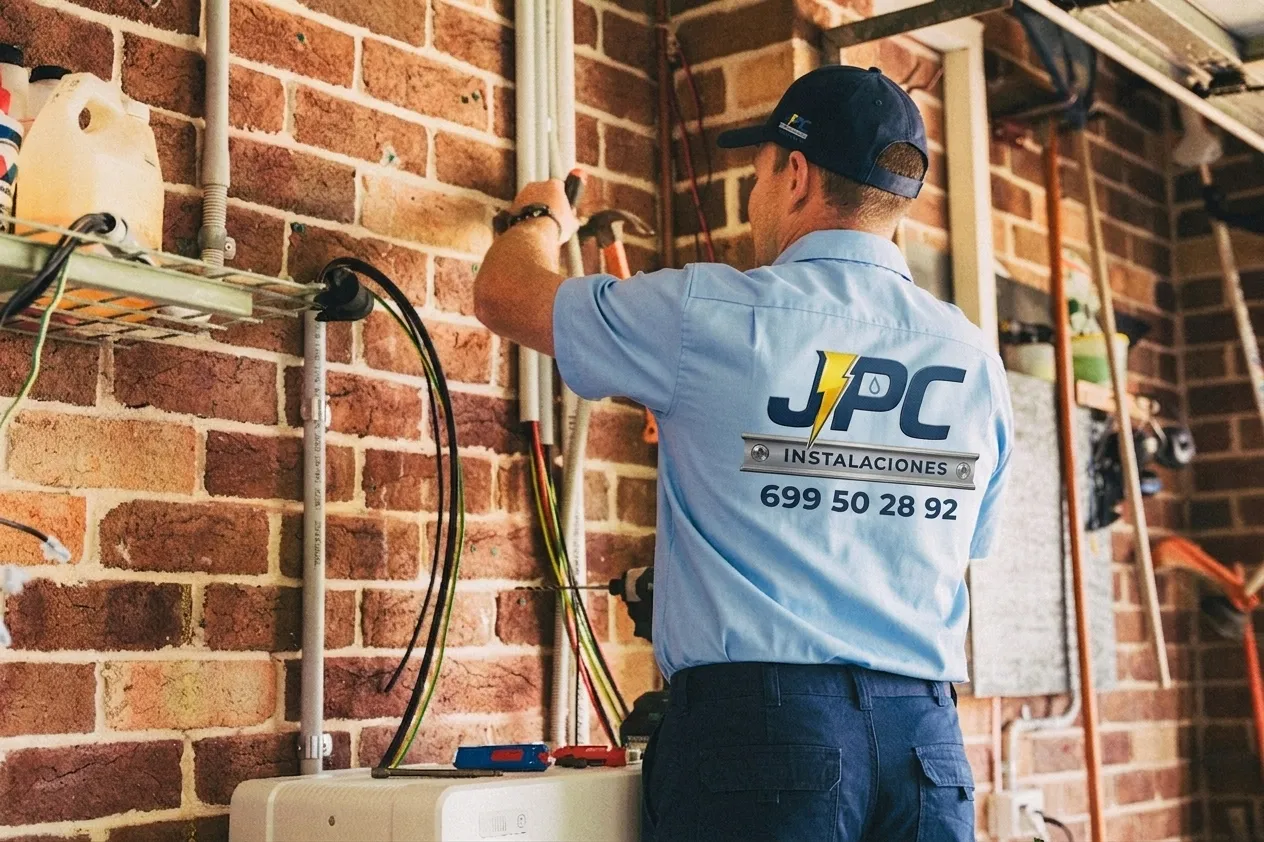 Quick electrical upgrade in Tenerife without breaking walls or building work Electrical upgrade in Tenerife with clean external trunking, no building work