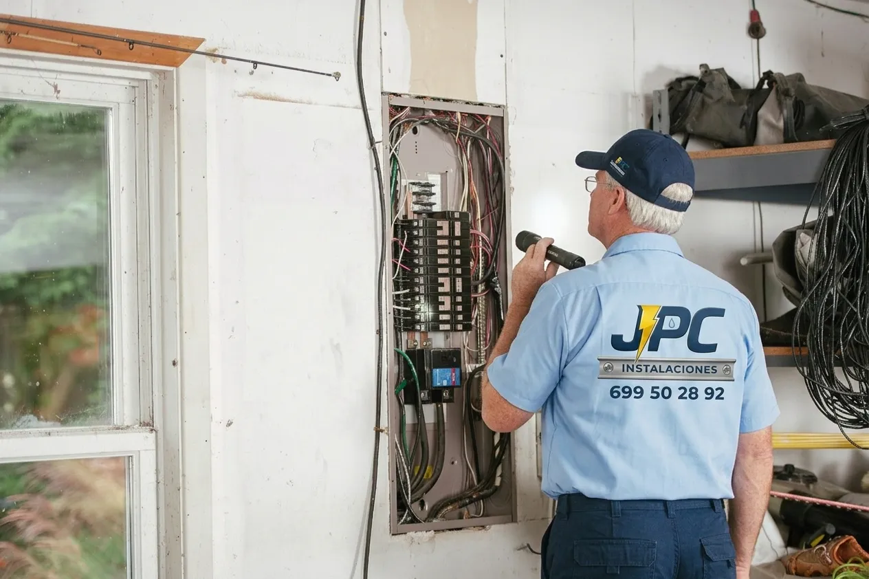 Electrical renovation and rewiring of outdated installations in Tenerife Renovation of an old electrical installation in Tenerife